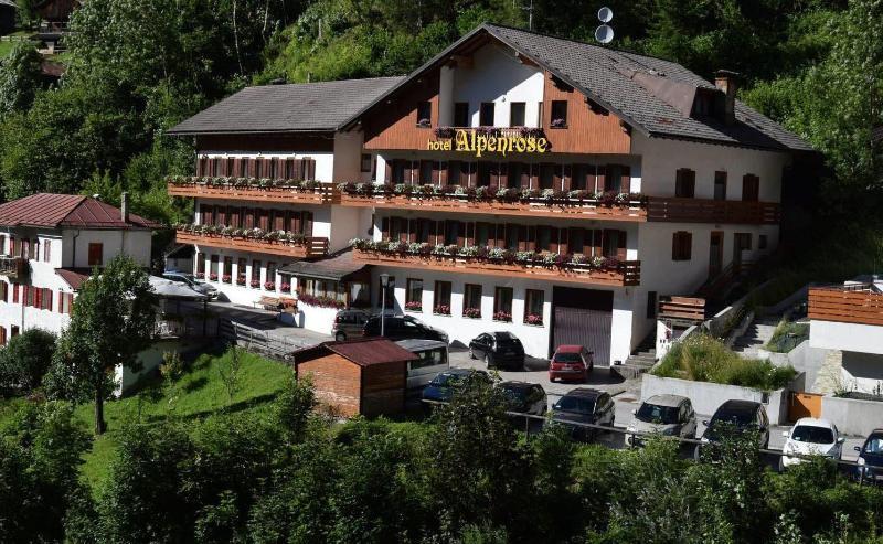 Hotel Alpenrose Alleghe Exteriör bild